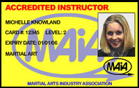 MAIA Accrediation Image NMAS(MAIA)Photo ID Accreditation Card