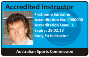 MAIA Accreditation Image 2 NCAS (Australian Sports Commission) Accreditation ID Card